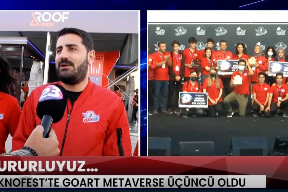 GoArt Metaverse Teknofest 2021'de!